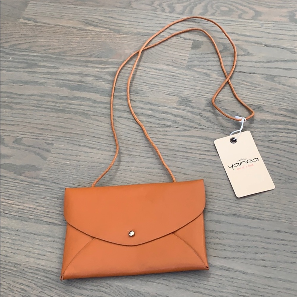 NWT crossbody leather small wallet/bag